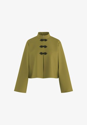 HYPEDROP, SHIRT HDJANA LS MANDARIN - Chemisier - green moss