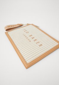 Ted Baker HAYSS STRIPED POUCH - Pikkulaukku - camel