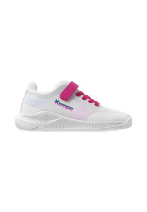 KOURTFLY - Handbollssko - blanc cyan mauve