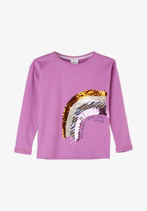 MIT ARTWORK FRONT - Long sleeved top - purple