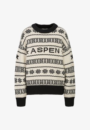 19V69 Italia, 19V69 ITALIA STRICKPULLOVER AVA WINTERSPORTS - Trui - black