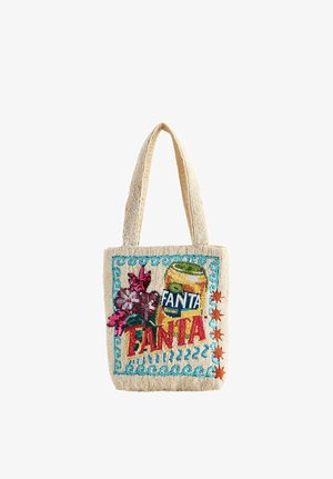 Next, FANTA LICENSE EMBELLISHED HAND HELD BAG . - Kézitáska - cream