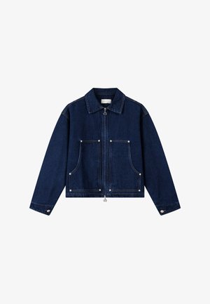 Another Cotton Lab, ANOTHER INDIGO JACKET - Τζιν μπουφάν - indigo