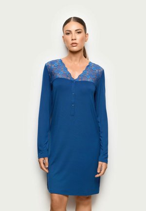 Yamamay, PRIMULA COLOR - PETTICOAT - Camisón - dark blue plain
