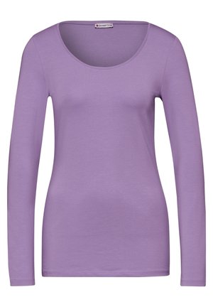Langærmet T-shirt - lilac