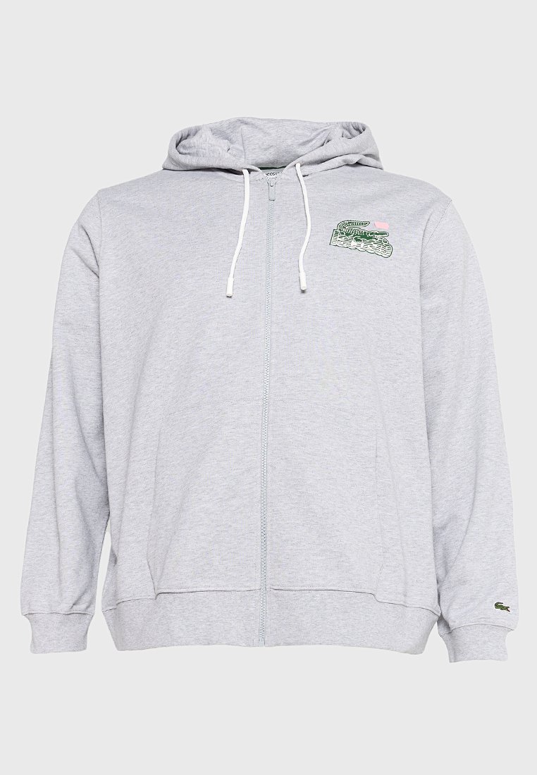 Lacoste Sweater met rits grijs Lacoste Sweater met rits grijs