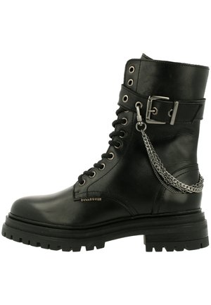 Bullboxer Cowboy/biker ankle boot - black