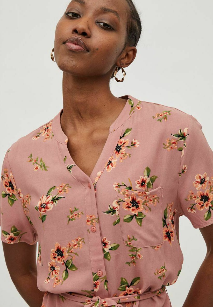 Vila KURZÄRMELIGES - Shirt dress - old 