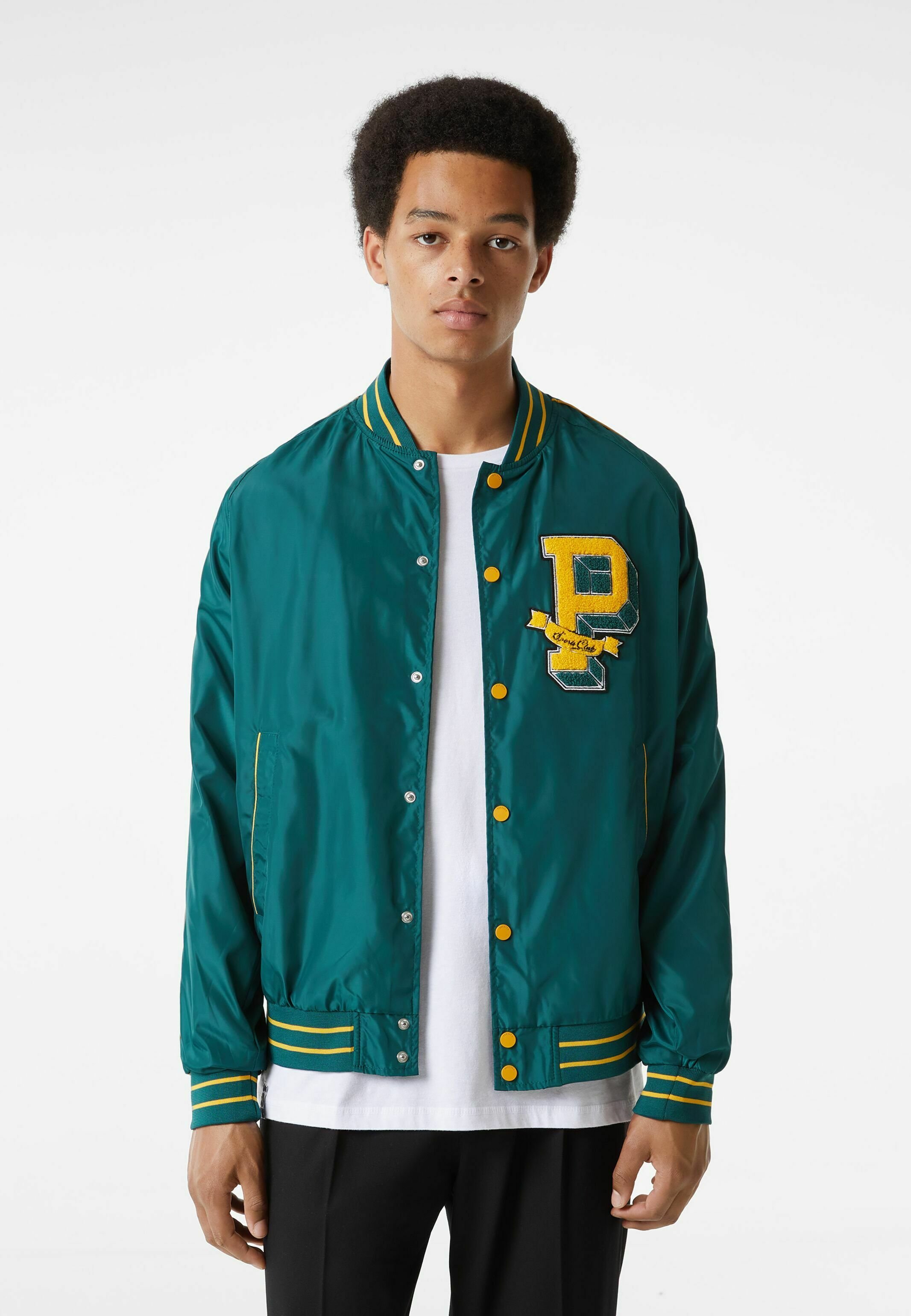 Bershka LIGHTWEIGHT VARSITY - Bomber 