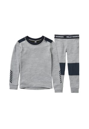 LIFA SET - Calzoncillo largo - grey melange