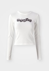 FLIRT LONGSLEEVE - Top dugih rukava - white