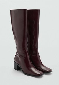 Mango Stivali alti bordeaux