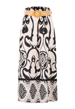 Cloud 5ive, BAROCK SKIRT - A-vonalú szoknya - black