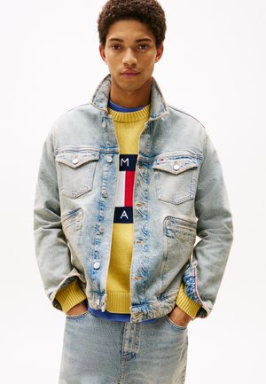 ISAAC TRUCKER UNISEX - Jeansjacka - denim medium