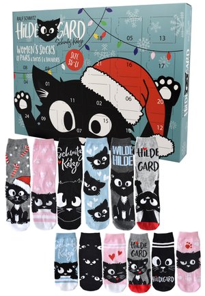 RALF SCHMITZ HILDEGARD ADVENT CALENDAR - 12 PACK - Socks - mehrfarbig