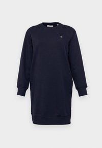 SHIELD C NECK DRESS - Day dress - evening blue