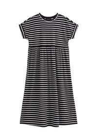 New Look STRIPE MIDI SMOCK  - Vestito casual - black pattern