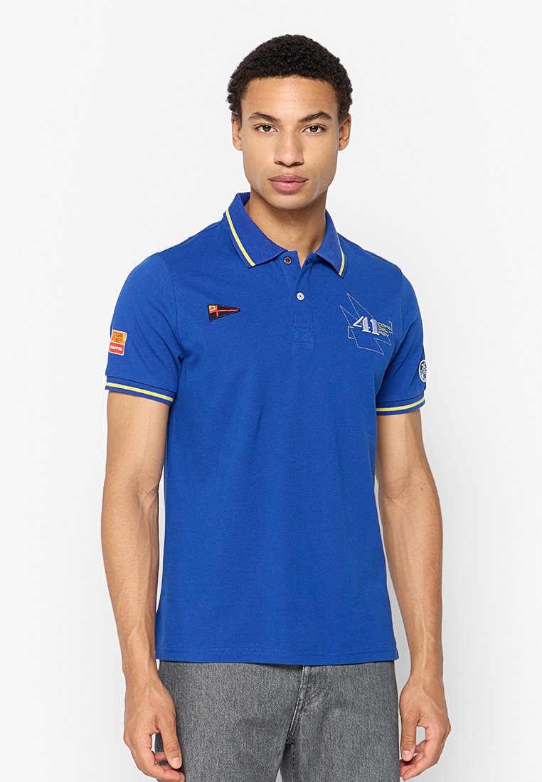 North Sails Poloshirt blauw