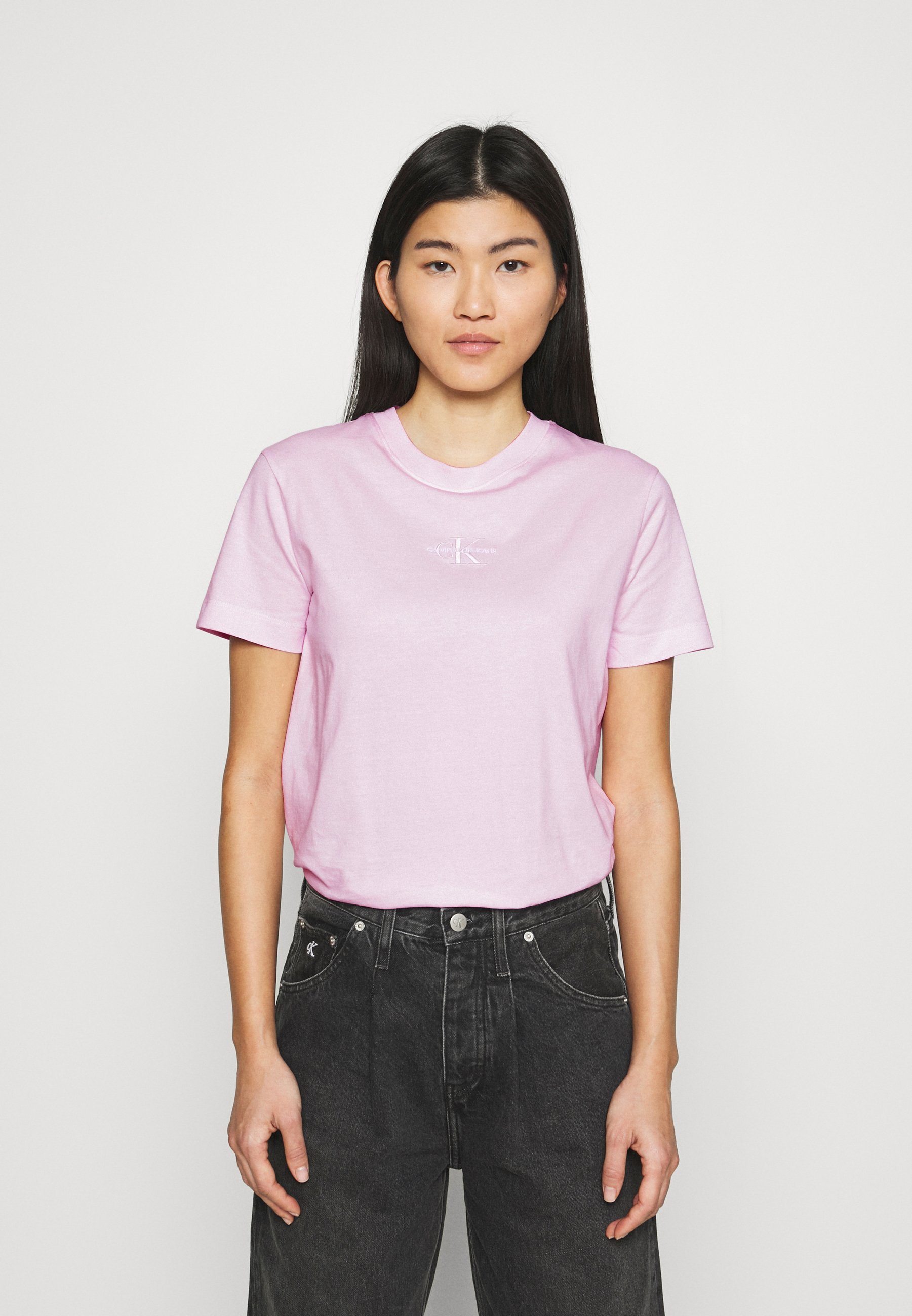 Damen MONOGRAM LOGO TEE - T-Shirt basic Damen MONOGRAM LOGO TEE - T-Shirt basic