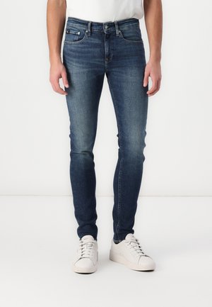 SKINNY - Jeans Skinny Fit - denim dark
