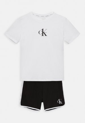 SET UNISEX - Pigiama - white/black