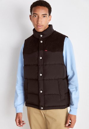 WESTERN SUPER PUFFER VEST - Liivi - meteorite