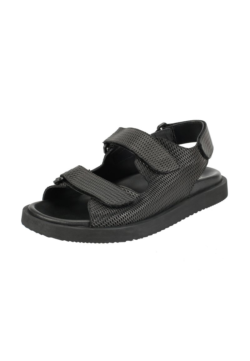 Damen Sneaker | Ekonika Riemensandalette black/schwarz - NK60297 Damen Sneaker | Ekonika Riemensandalette black/schwarz - NK60297