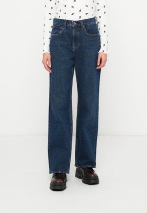 PROCESS CLEAN HEM  - Τζιν χαλαρής εφαρμογής - dark blue denim