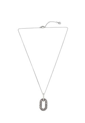 PAVÉ LINK - Necklace - silver coloured