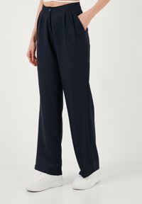 LELA REGULAR FIT - Broek - dark blue