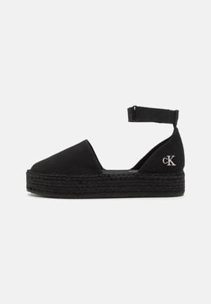 FLATFORM SLING - Escarpins à plateforme - triple black