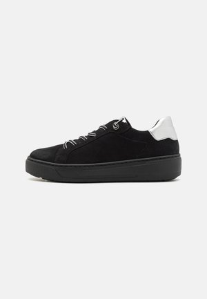Baskets basses - schwarz/silber