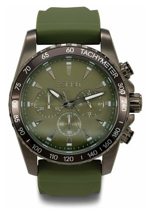 QUARZ - Chronograph watch - oliv