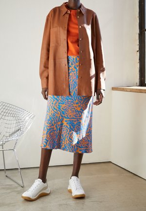 Pencil skirt - orange