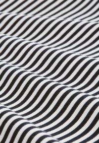 TOM TAILOR PLUS SIZE - MIT KNOPF-DETAILS - Long sleeved top - offwhite navy regular stripe
