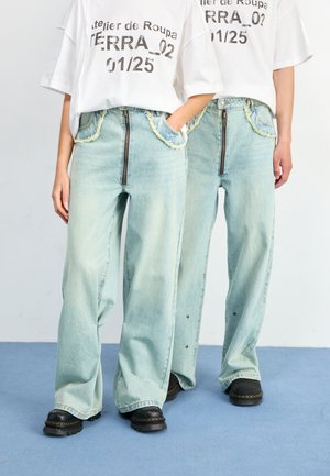 TERRA UNISEX - Jeans baggy - blue
