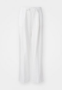 ADLER LOOSE TROUSERS - Hlače - off white
