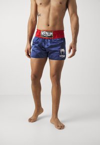 Venum - CLASSIC MUAY THAÏ SHORT - Sportiniai šortai - blue/red/white Miniatiūros vaizdas 1