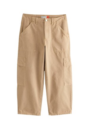 Next, REGULAR FIT - UTILITY WIDE CROP JEANS - Straight leg jeans - sand