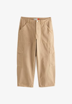 Next, REGULAR FIT - UTILITY WIDE CROP JEANS - Straight leg jeans - sand