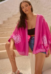 Next EMBROIDERED KIMONO - Keep - pink