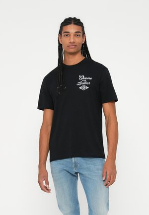 CREW NECK - T-shirt med print - black