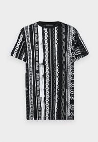 ALL OVER - Apdrukāts T-krekls - black/white