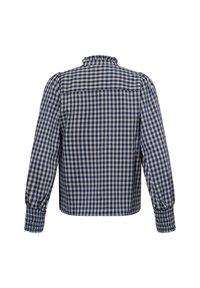 Nümph Button-down blouse - marine weiß