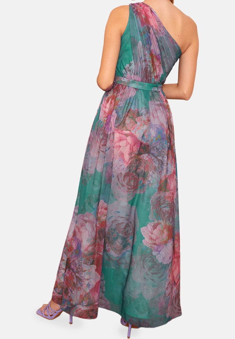 chinese dress ladies Bandeau Bridesmaids Maxi Dress in Navy 10 main image 1