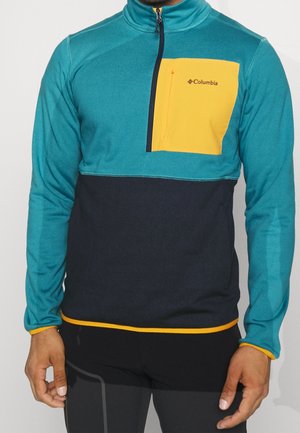 Felpa in pile - dark blue