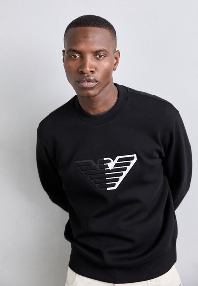 Emporio Armani FELPA - Sweatshirt - nero