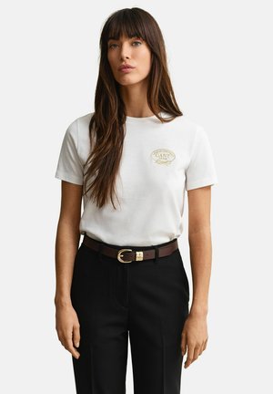 ROPE GRAPHIC - T-shirt imprimé - eggshell