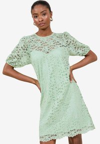 REGULAR FIT SHORT SLEEVE - Kokteilikleit/peokleit - green