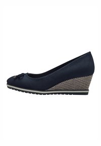 KEIL - Plateaupumps - navy